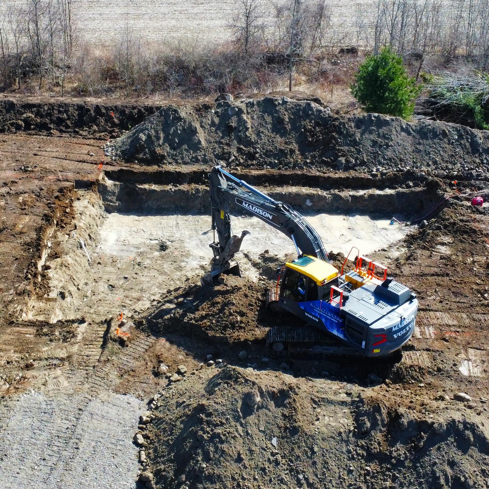 Excavating Land Development
